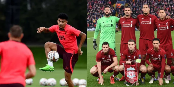 Un jugador del Liverpool envió un mensaje por el regreso de Luis Díaz.