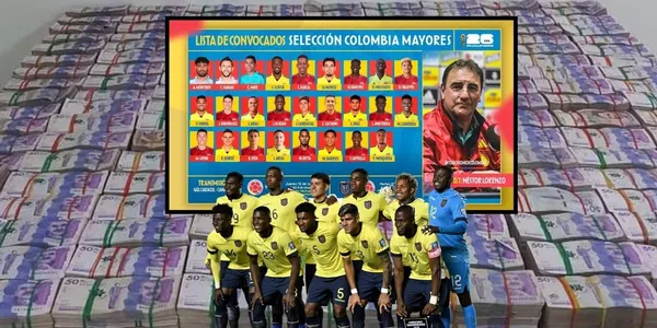 Un jugador de Ecuador no paró de elogiar a 2 jugadores de Colombia.