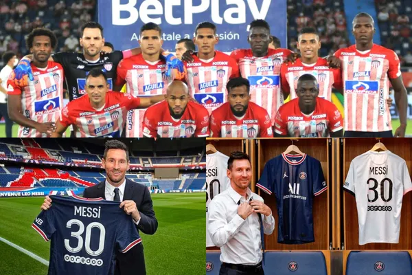 Un jugador de Junior FC tiene la camiseta de Lionel Messi en su museo personal, en el vídeo que tienes abajo te contamos de quién se trata ⬇️⬇️⬇️