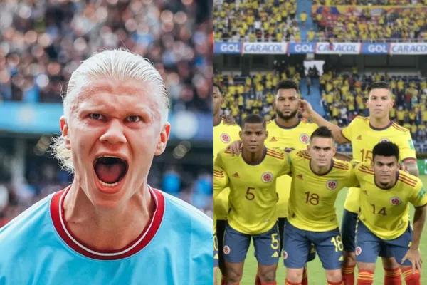 Un jugador de la Selección Colombia no es para nada del agrado de Erling Haaland.