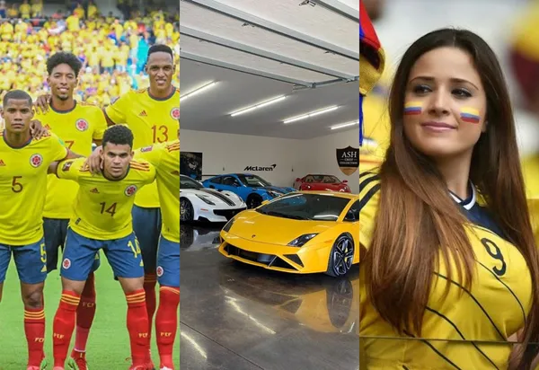 Un jugador de la Selección Colombia es el centro de atracción siempre que sale a conducir alguno de sus lujosos autos.