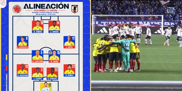 Un jugador de la Selección Colombia fue criticado por los hinchas de la Selección Colombia contra Japón.