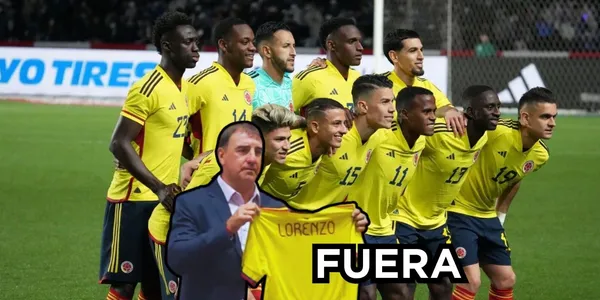 Un jugador de la Selección Colombia que pintaba para ser fijo quedó fuera de la convocatoria de Néstor Lorenzo.