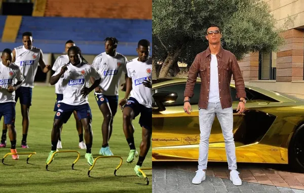 Un jugador de la Selección Colombia se da lujos automovilísticos a lo Cristiano Ronaldo.