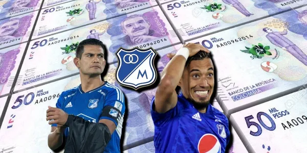 Un jugador de Millonarios FC tiene el lugar como el mejor pagado del equipo.