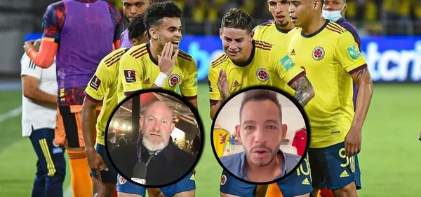 Un periodista argentino subestima a la Selección Colombia y el ex jugador colombiano le respondió para que respete.