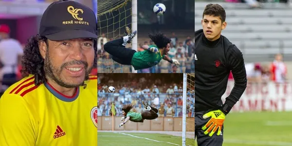 Un portero trató de imitar El Escorpión de René Higuita.