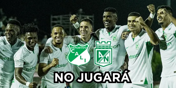 Una baja confirmada en Nacional. Foto de Nacional tomada del portal Colombia.com y logos de Wikipedia.