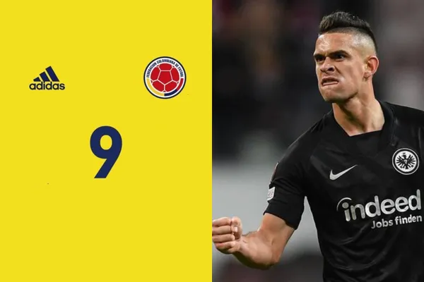 Una joya colombiana de 18 años de edad estaría en la mira del Eintracht Frankfurt donde juega Rafael Santos Borré.