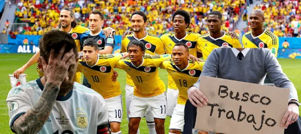 Uno de los jugadores de la selección Colombia no tiene un buen presente