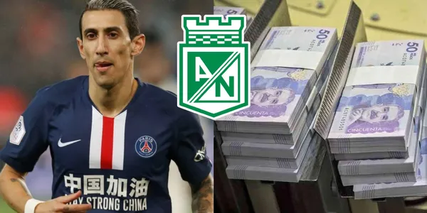 Uno de los jugadores que fue resistido en Atlético Nacional puede darle una gran noticia al equipo, pues interesa al club que lo vio nacer a Di María, el crack del PSG