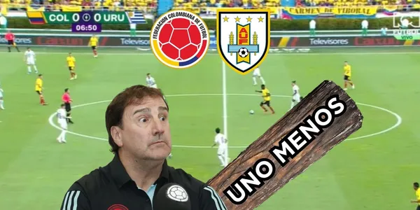 Uno de los titulares de Colombia sin lugar a dudas fue visto como un tronco en la Tricolor, al punto que el equipo parecía jugar con uno menos frente a Uruguay.