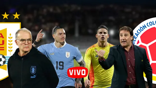 Uruguay vs Colombia Foto: AUF, Escudoteca y Conmebol