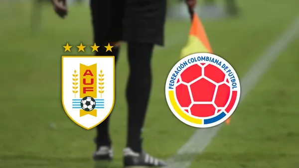 Uruguay vs Colombia Foto: El Observador y Escudoteca