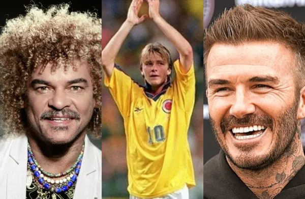 Valderrama es uno de los líderes del marketing deportivo en la década de los 90 con su famoso corte de cabello y su estilo, a David Beckham le marcó un precedente.