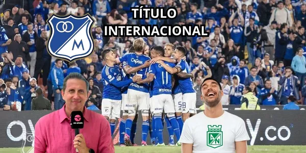 Varsky felicitó a Millonarios FC por su título internacional y desde Atlético Nacional hubo risas.