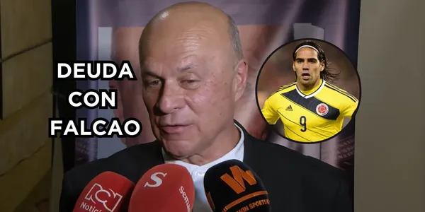 Vélez con una deuda con Falcao. Foto captura de pantalla de Revista Semana en YouTube, Falcao de CONMEBOL Web Site.