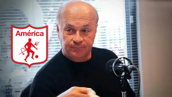 Vélez dio su predicción sobre América en Sudamericana y dejó sorprendidos a muchos hinchas. Foto: RCN Radio y Escudoteca