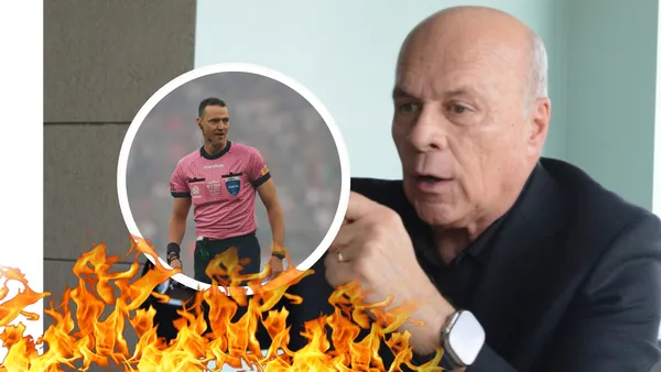 Vélez lanzó una pista sobre Roldán que podría destapar un escándalo en el arbitraje del FPC. Foto: CAV y CONMEBOL