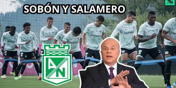 Vélez le mandó unos sablazos a un jugador de Nacional. Foto tomada de Twitter @nacionaloficial y Vélez del portal Pulzo.