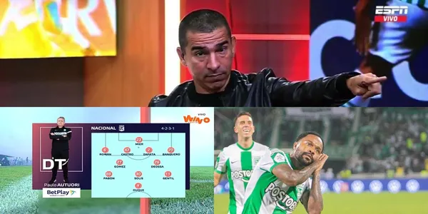 Víctor Hugo Aristizábal fue frontal con algo que le hicieron a Atlético Nacional en el gran clásico paisa.