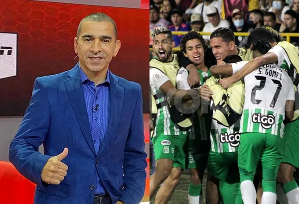 Víctor Hugo Aristizábal se atrevió a interceder a favor de un jugador de Atlético Nacional.