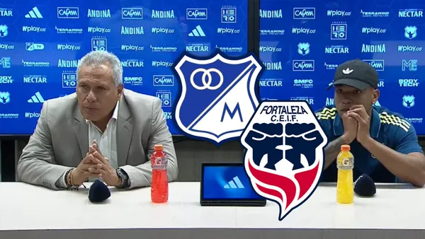 (VIDEO) Mira las declaraciones de Hernán Torres en rueda de prensa Foto: Captura de Dimayor y Escudoteca