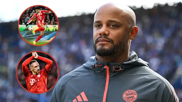 Vincent Kompany habló sobre la comparación entre Luis Díaz y Franck Ribery - Bundesliga y Luis Díaz