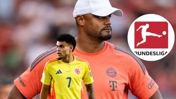Vincent Kompany salió a la defensa de la Bundesliga y mira lo que hizo Foto: FC Bayern, Luis Díaz y Bundesliga