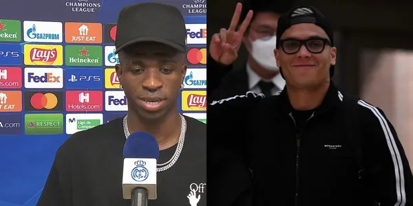 Vinícius Júnior lamentó lo que le pasó al Real Madrid y en Colombia el jugador Juan Fernando Quintero se manifestó por lo que le sucedió a su equipo.