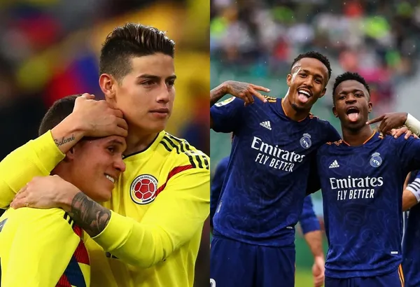 Vinícius Júnior y Éder Militão tienen una exitosa estrategia de trabajo que deberían considerar jugadores colombianos como James Rodríguez y Juan Fernando Quintero.