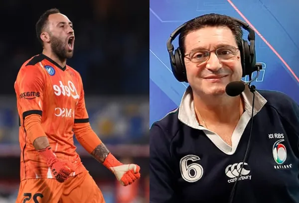 Vito como comentarista en ESPN no paró en elogios con Ospina contra el Atalanta; el comunicador destacó lo valioso e importante del colombiano en el Napoli.