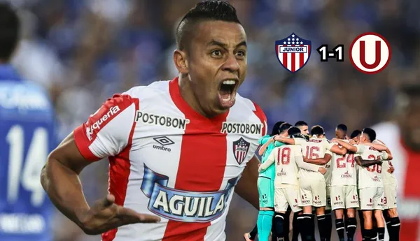 Vladimir Hernández con la camiseta de Junior. FOTO: Diario Deportes