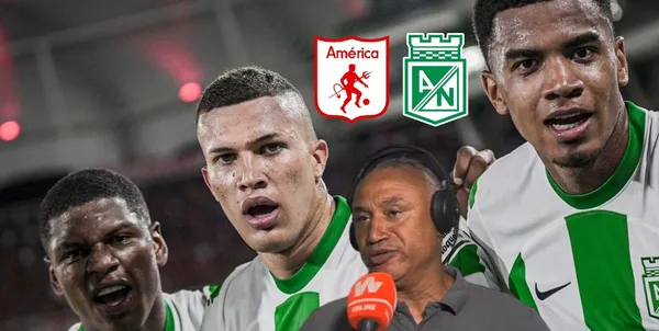 William Amaral como entrenador de Atlético Nacional habló tras ganarle al América de Cali.