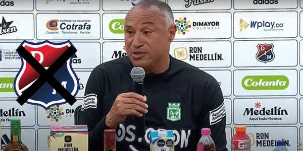 William Amaral dejó en claro que no se sintió superado por el juego realizado por el Medellín.