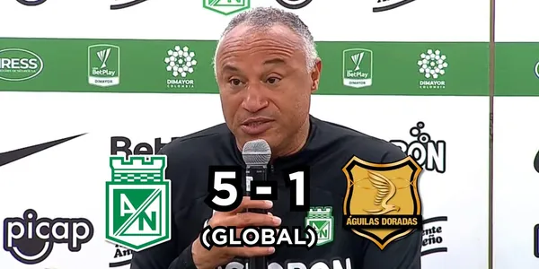 William Amaral habló en Atlético Nacional tras eliminar a Águilas Doradas.