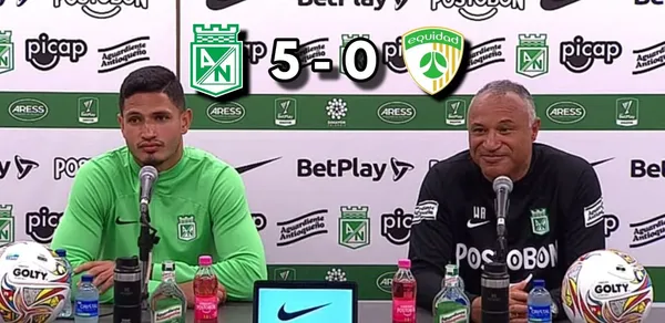 William Amaral habló tras la goleada de Atlético Nacional contra La Equidad.