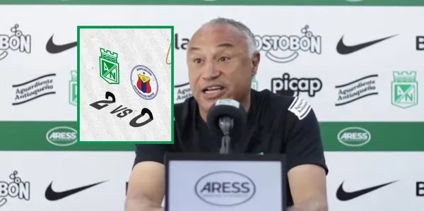 William Amaral habló de la reciente victoria de Atlético Nacional.