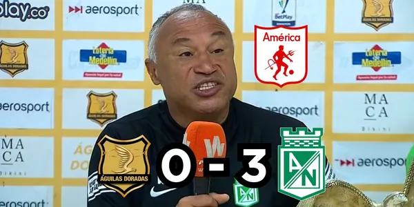 William Amaral habló tras la victoria de Atlético Nacional contra Águilas Doradas.