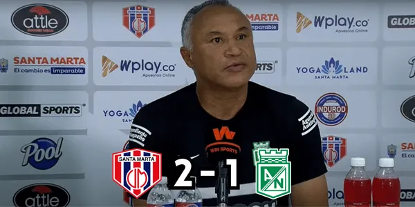 William Amaral le hizo una petición a todos los jugadores de Atlético Nacional, después de perder contra Unión Magdalena.