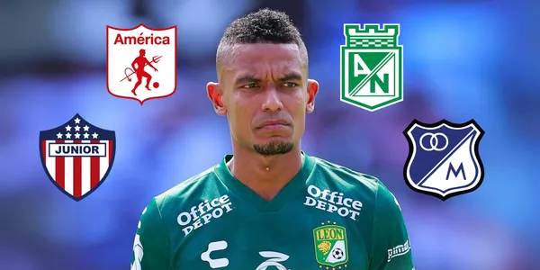 William Tesillo con la camiseta del CLub León de México