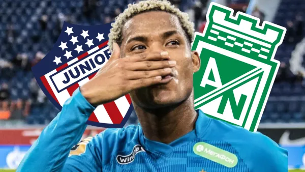 Wilmar Barrios entre Junior y Atlético Nacional para su regreso