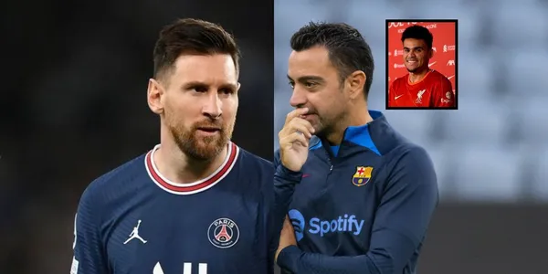 Xavi Hernández interesado en Luis Díaz y Lionel Messi le daría un golpe bajo al FC Barcelona.