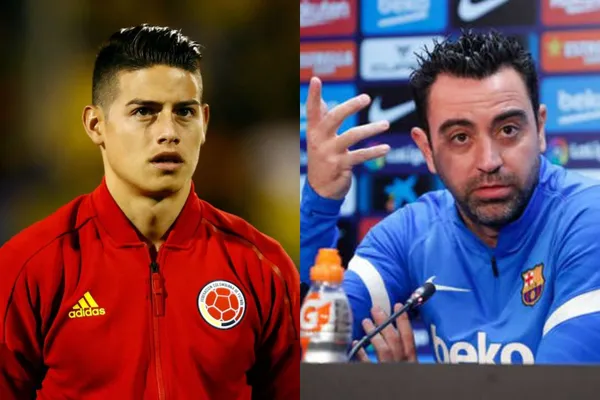 Xavi Hernandez recientemente tuvo unas palabras de elogio con James Rodríguez y ahora un club intentará fichar nuevamente al colombiano.