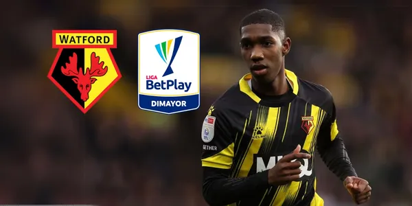 Yaser Asprilla juega en el Watford de Inglaterra