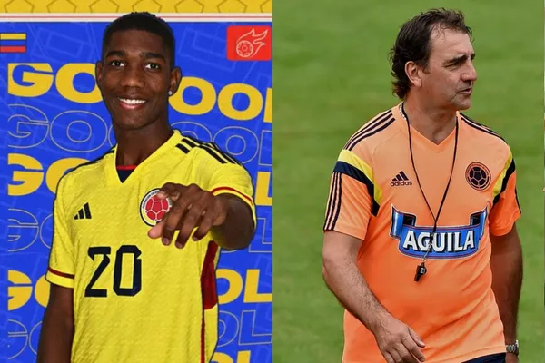 Yaser Asprilla marcó un golazo en la goleada 4-1 de la Selección Colombia ante Guatemala