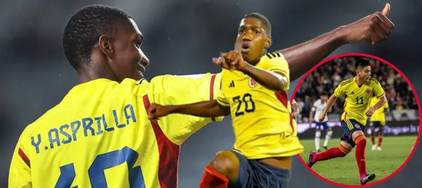Yaser Asprilla pinta para ser un crack en la selección Colombia