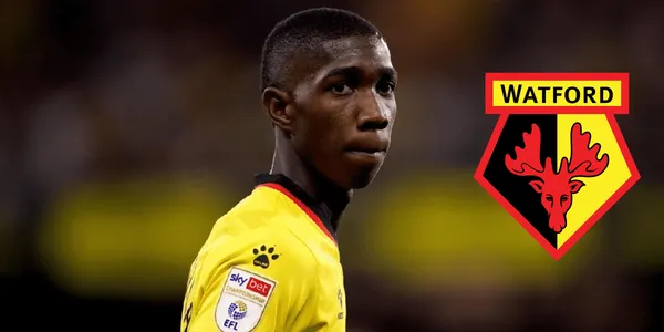 Yaser Asprilla se sigue destacando con el Watford, aspecto que lo llevó a ser elogiado en Inglaterra.