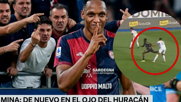 Yerri Mina en el ojo del Huracán en Italia, todo un "povocador"