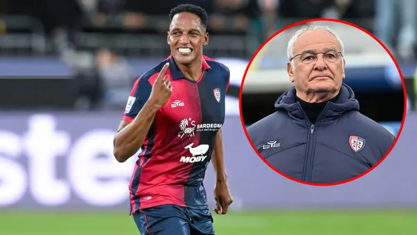 Yerry Mina con Cagliari- Fotos: El País, Marca